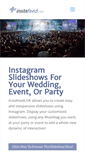 Mobile Screenshot of instafeedlive.com